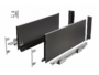 Guide per cassetti Axispro Push Soft Close estrazione totale con Spondina Nero D mm.199 Varie Lunghezze  GTV